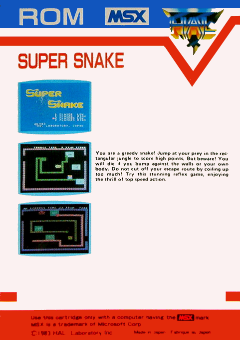 Super Snake — box-2D-back (EU)