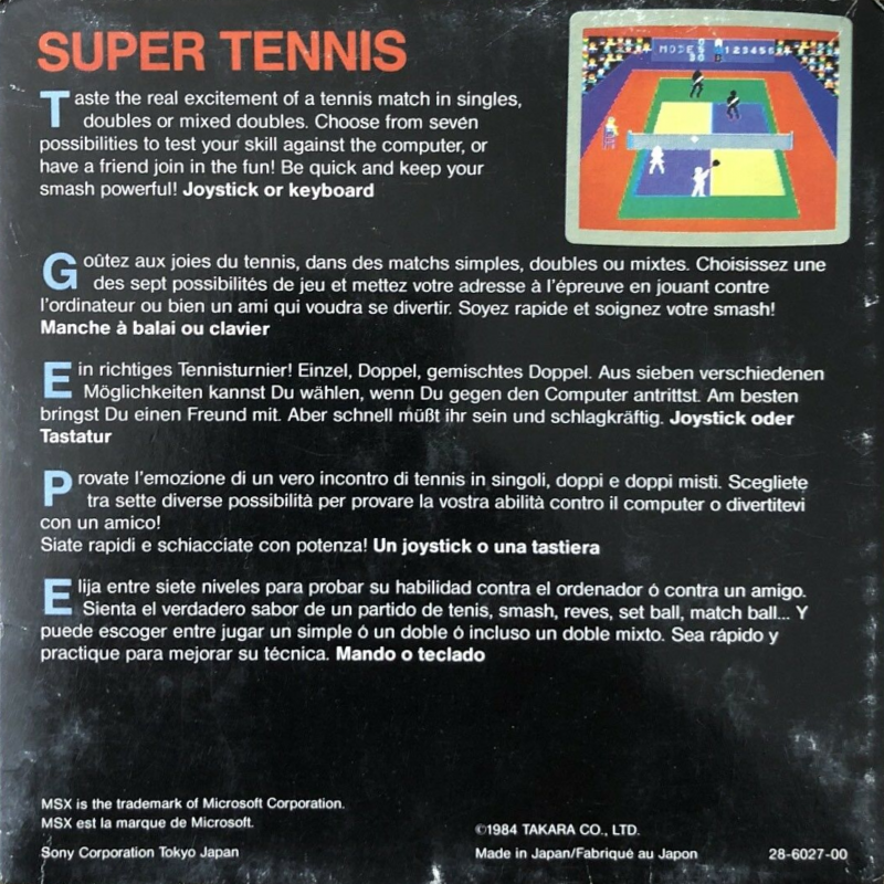 Super Tennis — box-2D-back (EU)