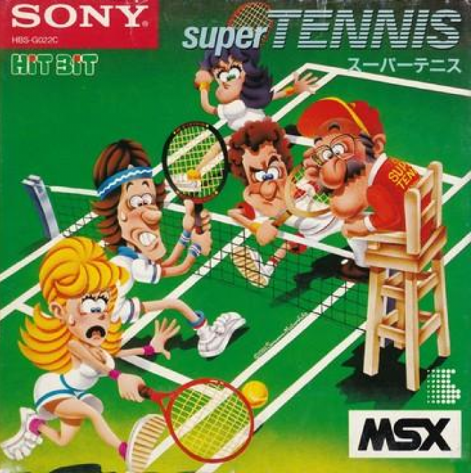Super Tennis — box-2D (JP)