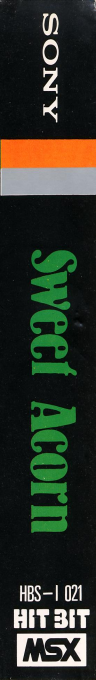 Sweet Acorn — box-2D-side (SP)