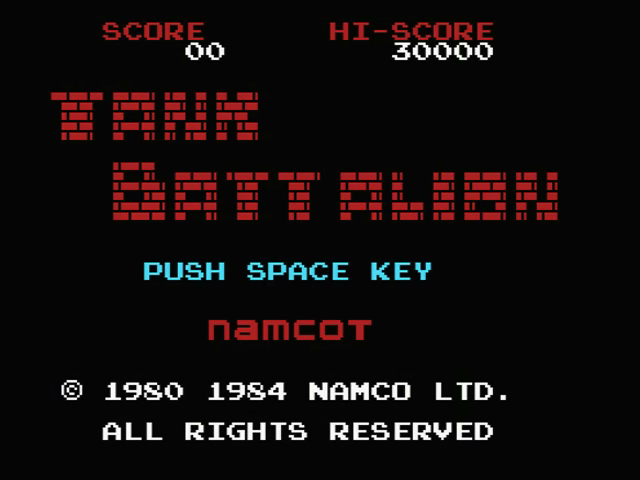 Tank Battalion — sstitle (JP)