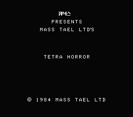 Tetra Horror — sstitle (WOR)