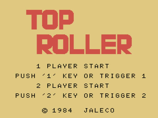 Top Roller! — sstitle (JP)
