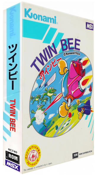 Twin Bee — box-3D (EU)
