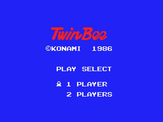 Twin Bee — sstitle (JP)