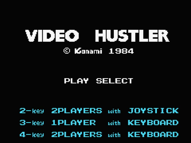 Konami's Billiards — sstitle (JP)