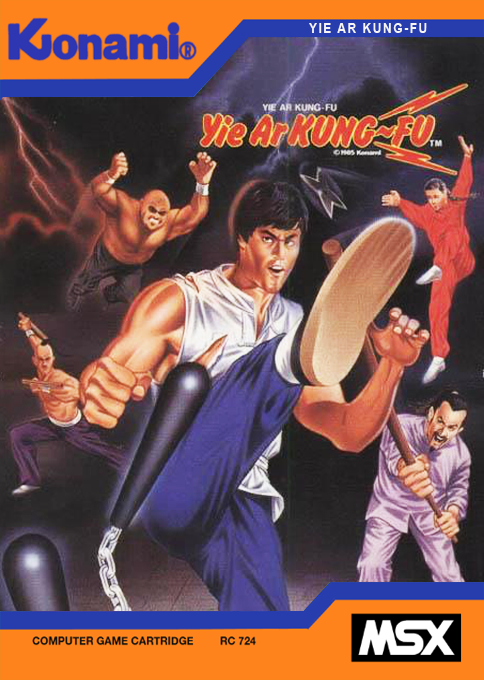 Yie Ar Kung-Fu box art