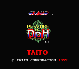Arkanoid 2 - Revenge of Doh — sstitle (JP)