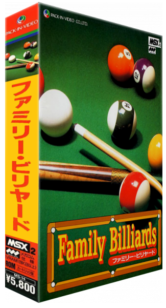 Family Billiards — box-3D (JP)