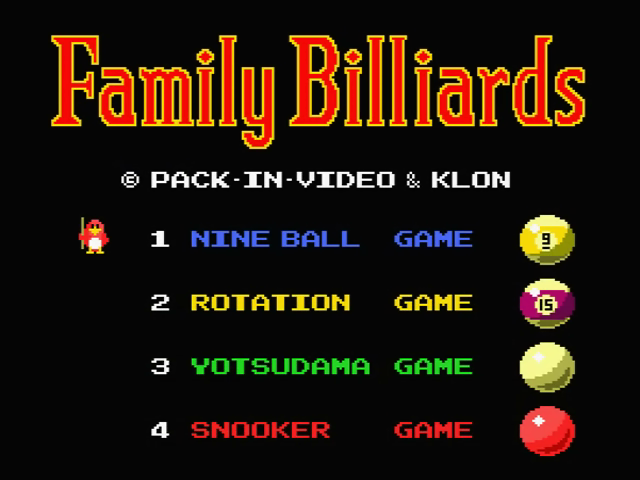 Family Billiards — sstitle (WOR)