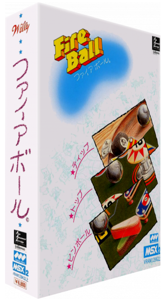 Fire Ball — box-3D (JP)