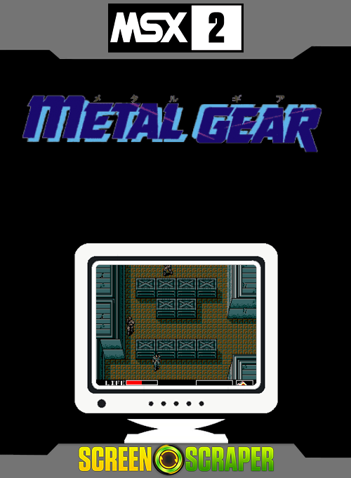 Metal Gear — box-2D (SS)