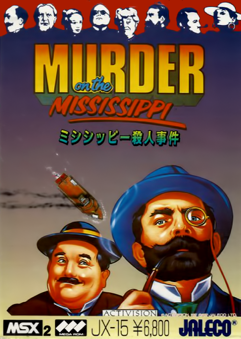 Murder on the Mississippi box art