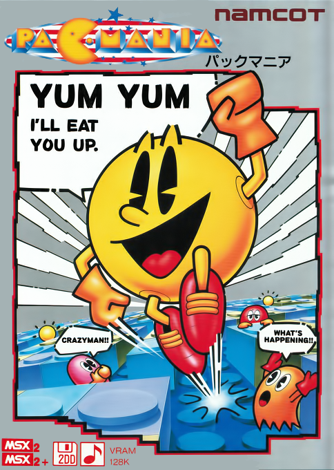 Pac-mania box art