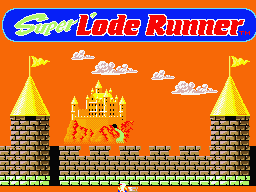 Super Lode Runner — sstitle (WOR)