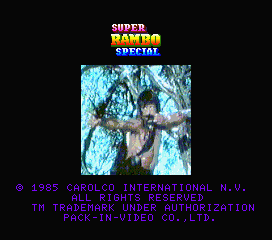 Super Rambo Special — sstitle (WOR)
