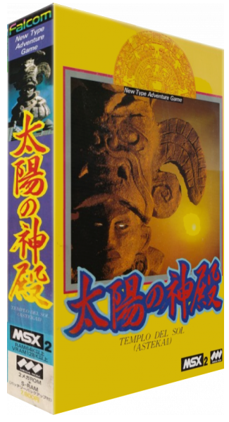 Taiyou No Shinden - Asteka 2 — box-3D (JP)