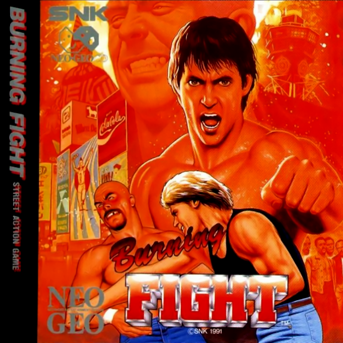 Burning Fight box art