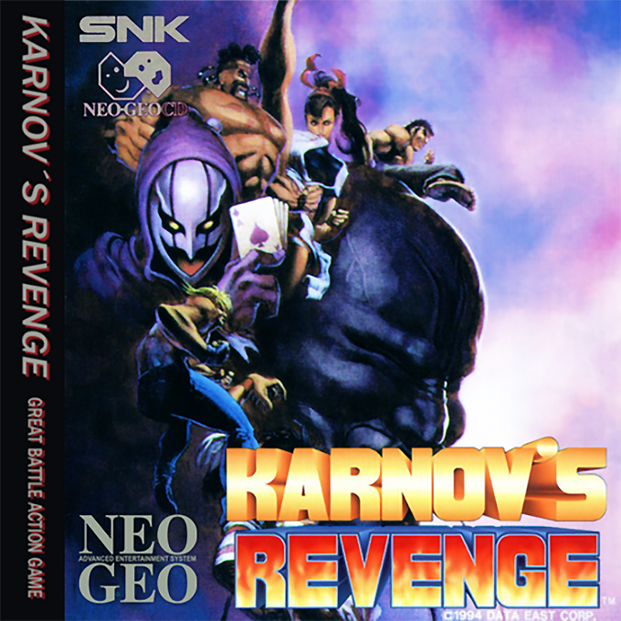 Karnov's Revenge box art