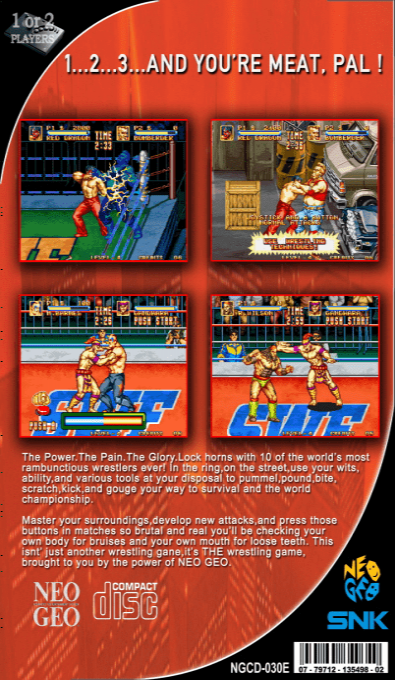 3 Count Bout — box-2D-back (CUS)