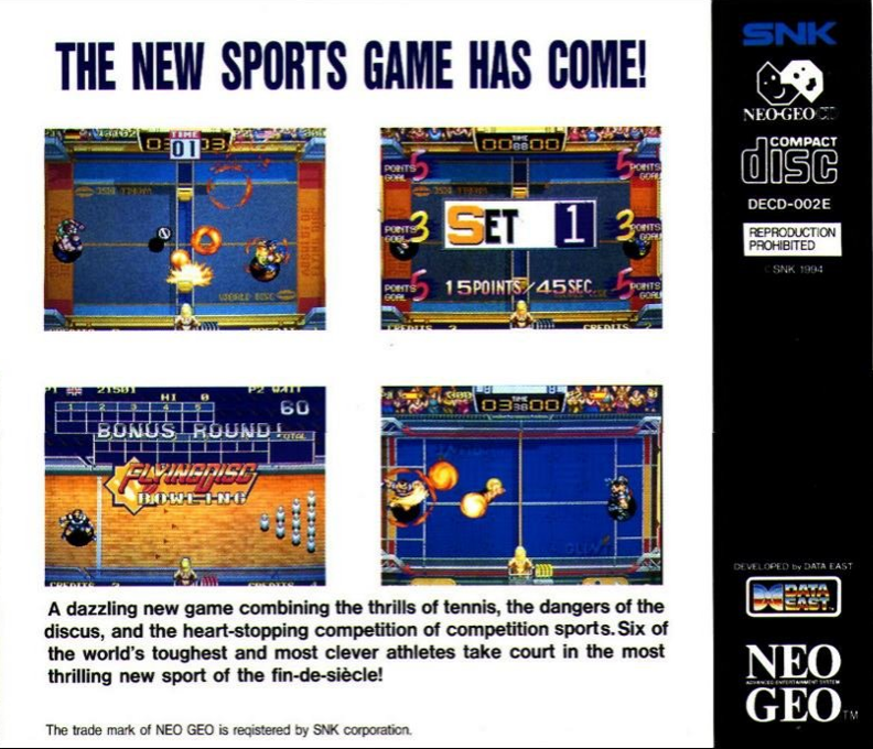 Windjammers — box-2D-back (WOR)