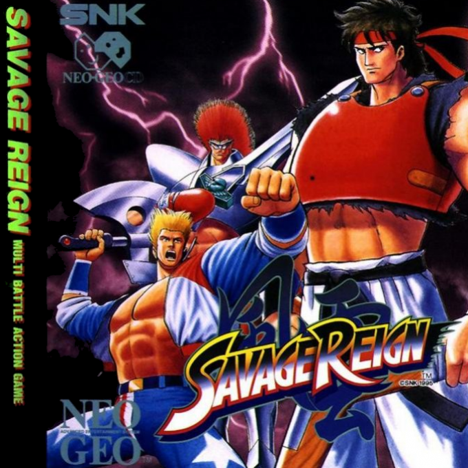 Savage Reign box art