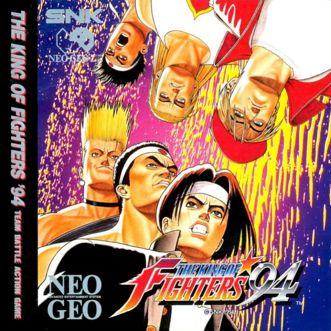 King Of Fighters '94, The box art