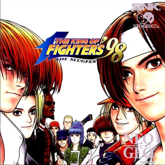 King Of Fighters '98 - Dream Match Never Ends, The box art
