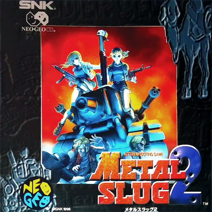 Metal Slug 2 — box-2D (JP)
