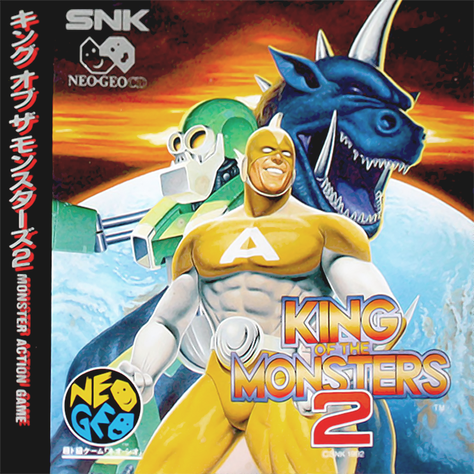 King Of The Monsters 2 - The Next Thing — box-2D (JP)