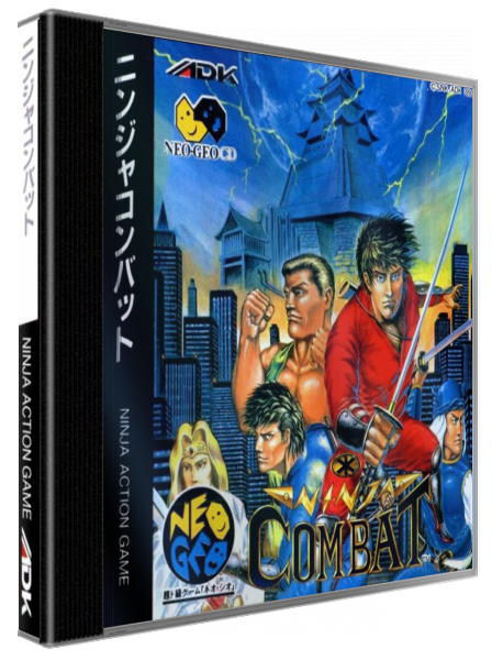 Ninja Combat — box-3D (JP)