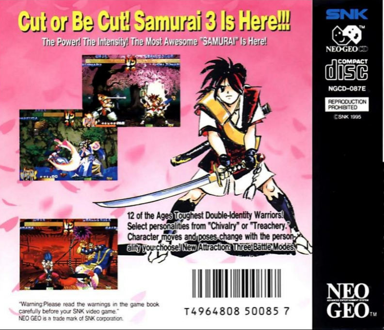 Samurai Shodown 3 - Blades Of Blood — box-2D-back (WOR)