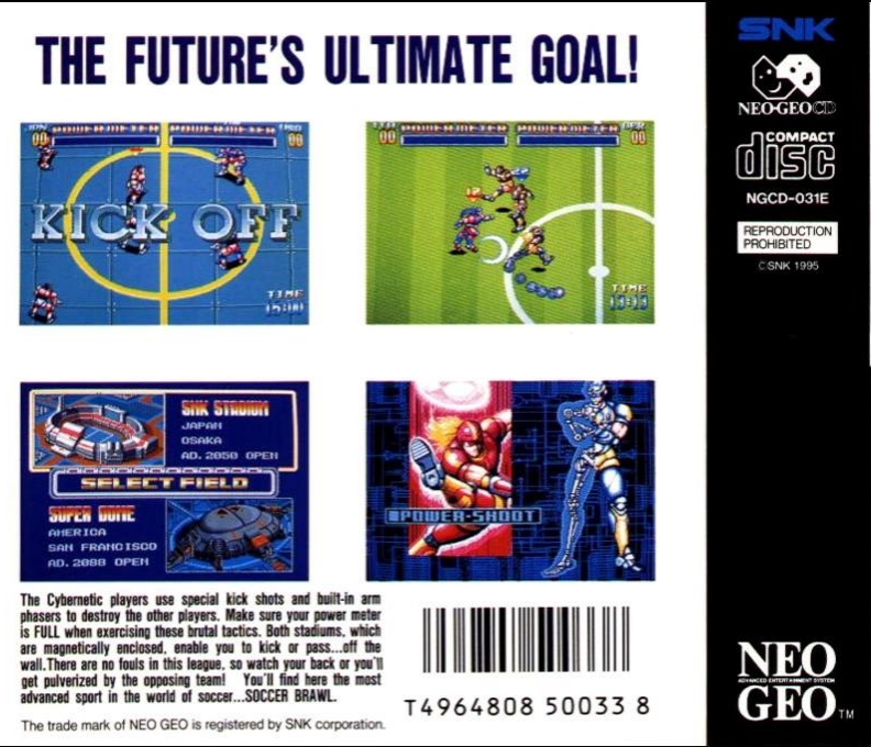 Soccer Brawl — box-2D-back (WOR)