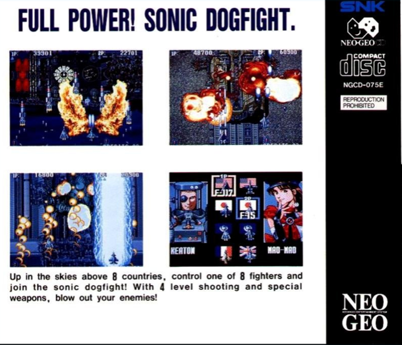 Aero Fighters 2 — box-2D-back (WOR)