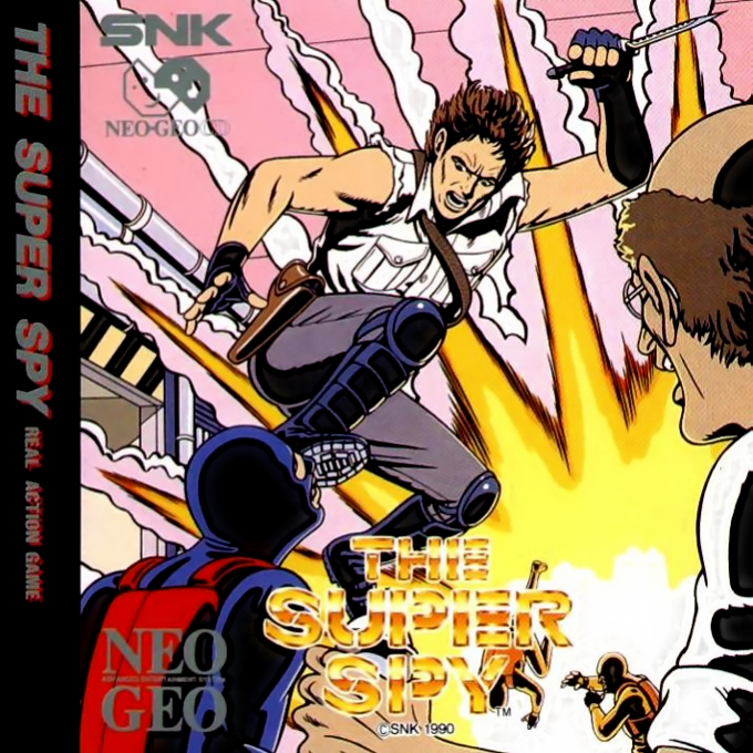 Super Spy, The box art
