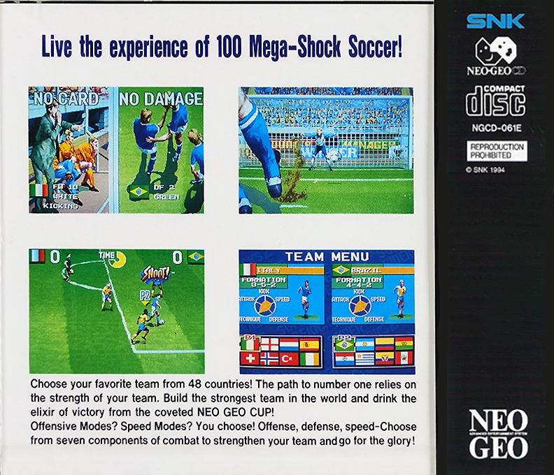 Super Sidekicks 2 : The World Championship — box-2D-back (WOR)