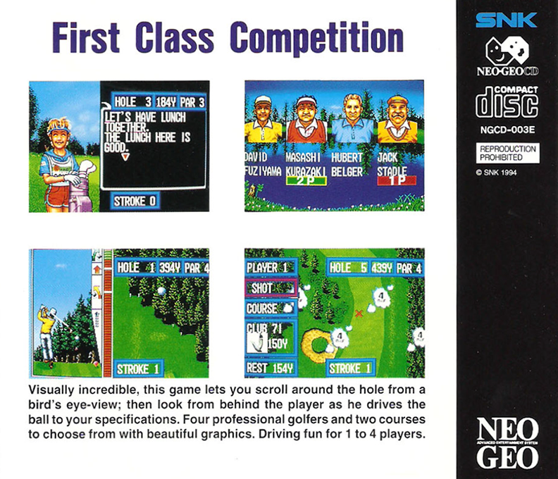 Top Player's Golf — box-2D-back (WOR)