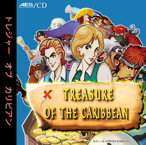 Treasure Of The Caribbean — box-2D (JP)