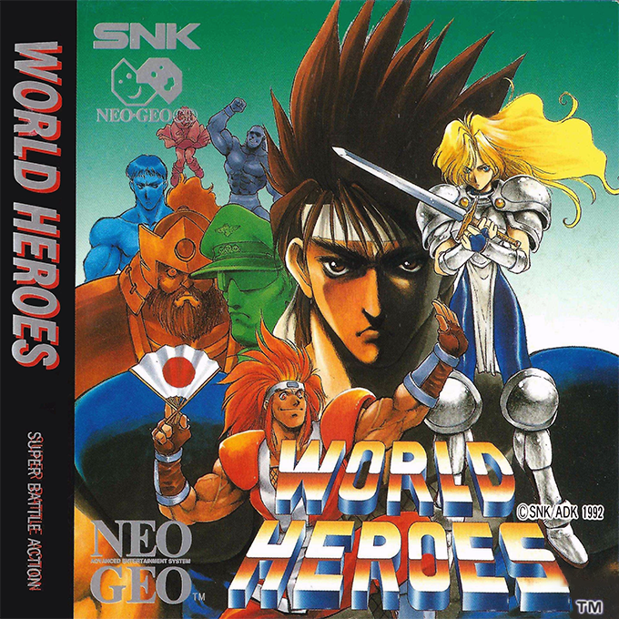 World Heroes box art