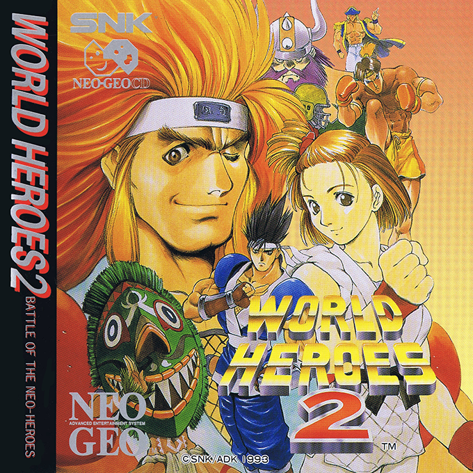 World Heroes 2 box art