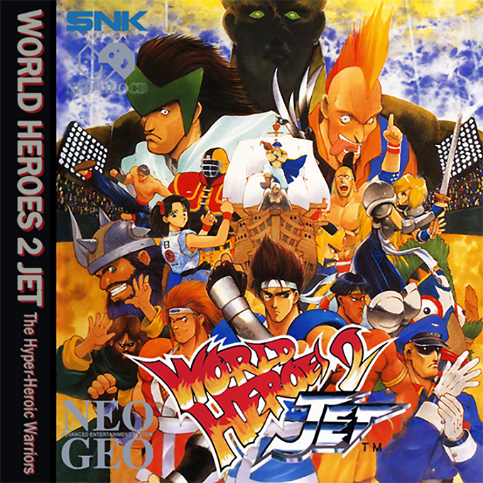 World Heroes 2 Jet box art