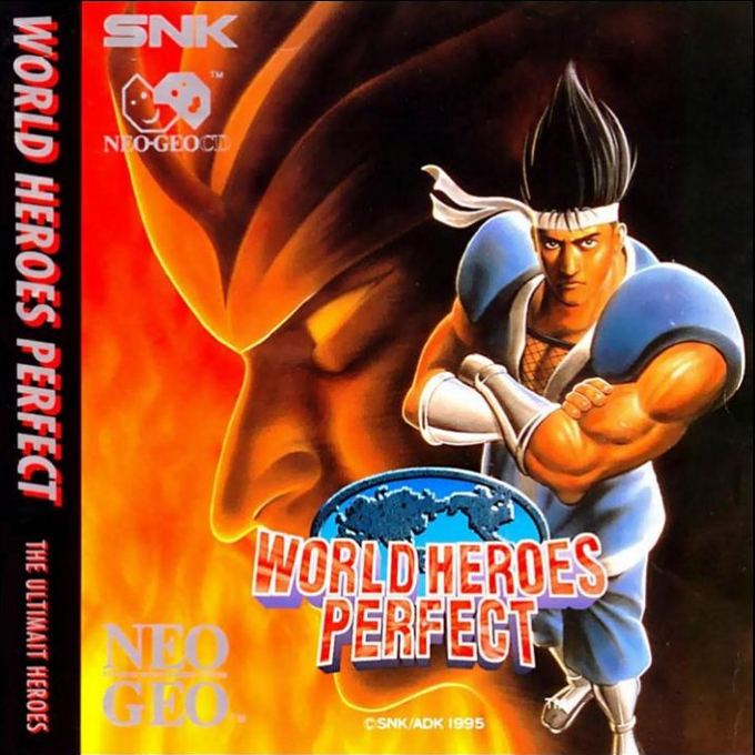 World Heroes Perfect box art