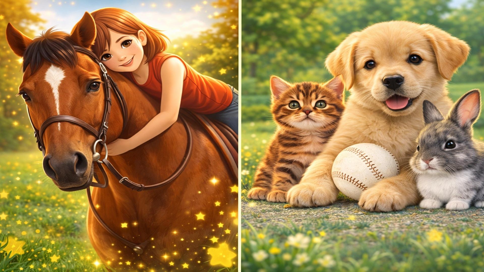 2 in 1 - Life with Horses 3D + My Baby Pet Hotel 3D — fanart