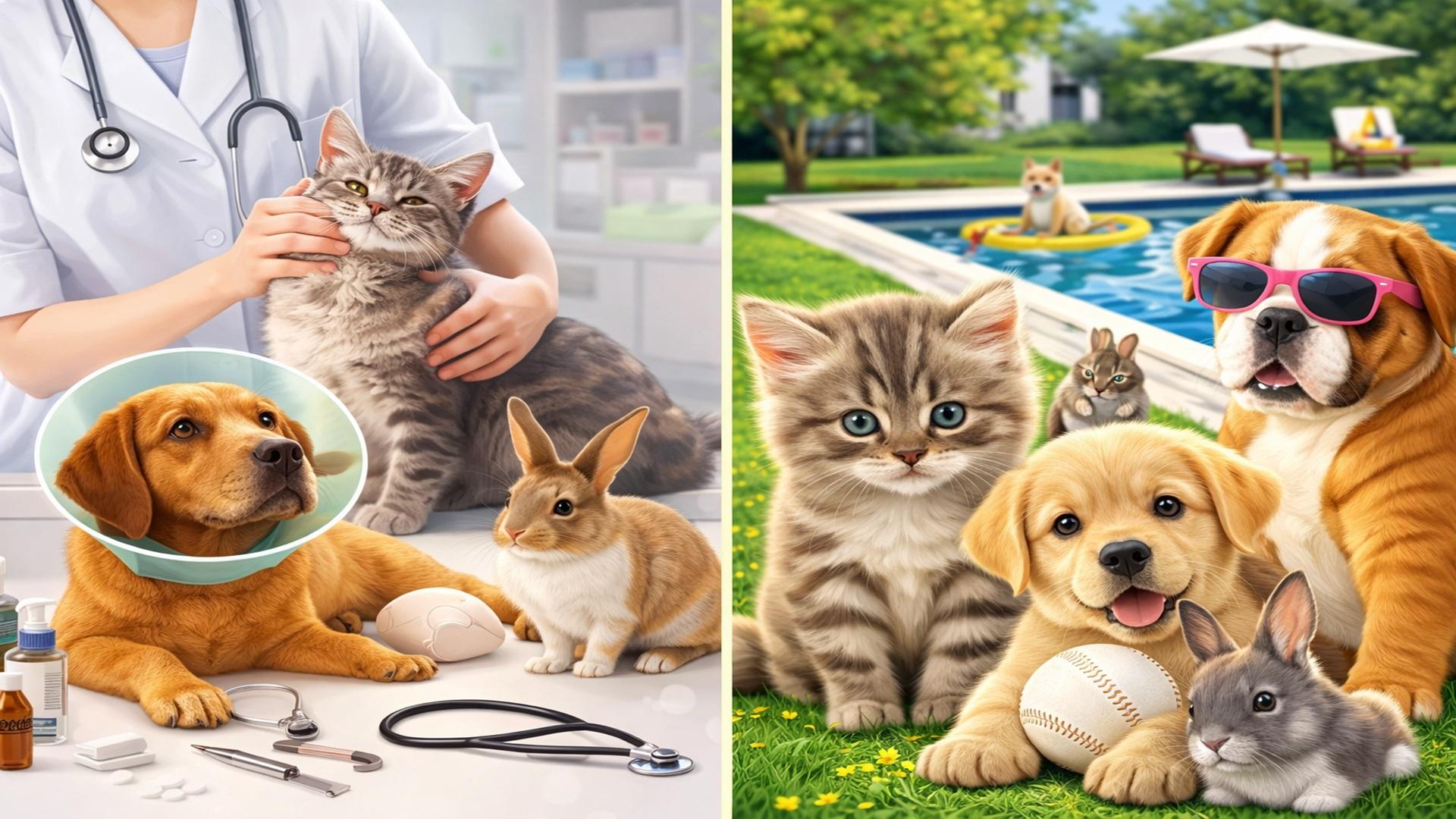 2 in 1 - My Vet Practice 3D - In the Country + My Baby Pet Hotel 3D — fanart