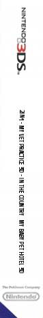 2 in 1 - My Vet Practice 3D - In the Country + My Baby Pet Hotel 3D — box-2D-side (FR)