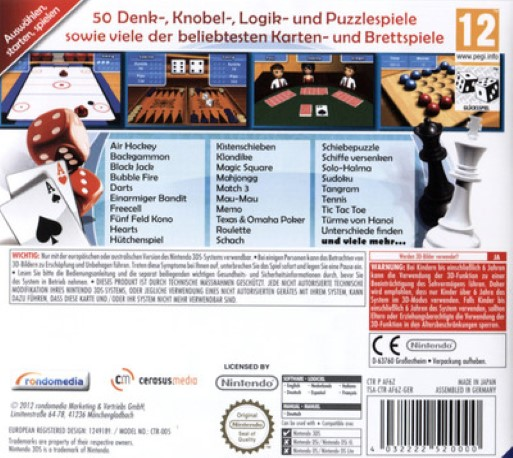 50 Classic Games 3D — box-2D-back (DE)