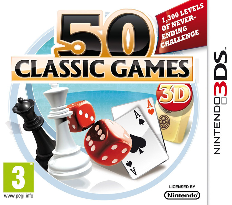 50 Classic Games 3D — box-2D (EU)