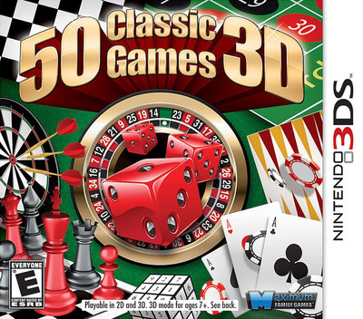 50 Classic Games 3D box art