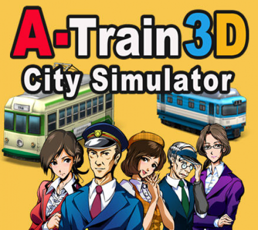 A-train 3d - City Simulator box art