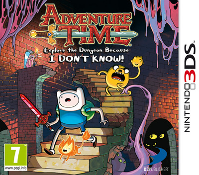 Adventure Time - Explore The Dungeon Because I Don't Know! — box-2D (EU)